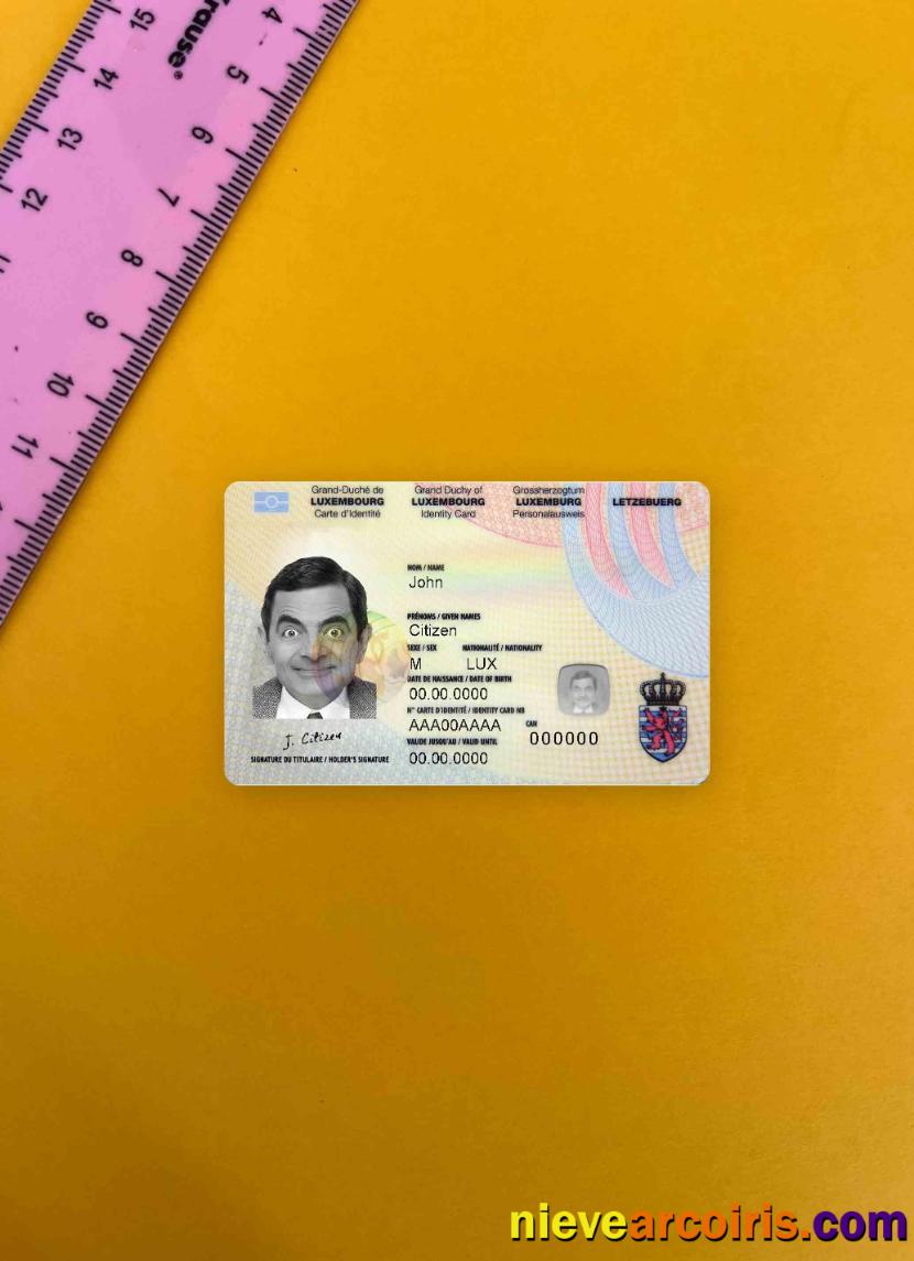 Luxembourg ID photolook